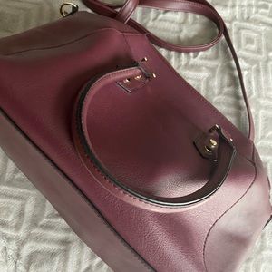 Maroon purse